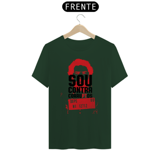 Nome do produto Camiseta - Sou contra corruPTos