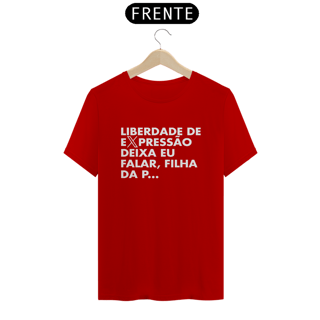 Nome do produto Camiseta - Liberdade de expressão, deixa eu falar #1