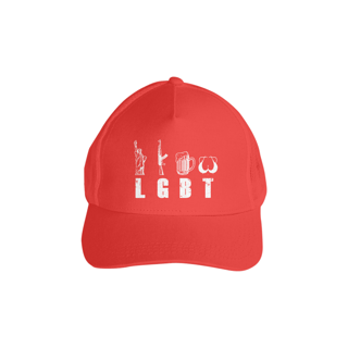 Nome do produto Boné com tela - LGBT #1