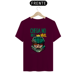 Nome do produto Camiseta - Chega no meu nível (Chiefzinho)
