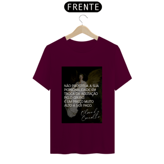 Nome do produto Camiseta - Não prostitua a sua personalidade