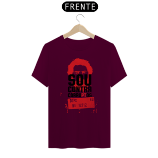 Nome do produto Camiseta - Sou contra corruPTos