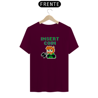 Nome do produto Camiseta - Insert Coin