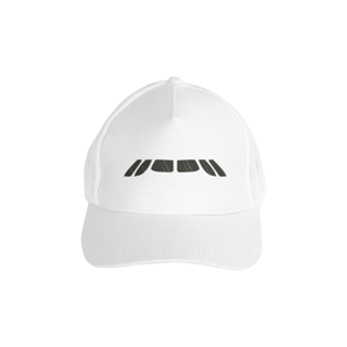 Nome do produto Boné Aviação Trucker - Aiplane Cockpit Windows 