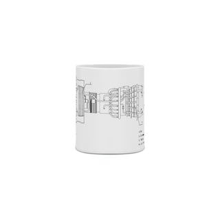 Nome do produto Caneca Blueprint Motor