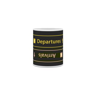 Nome do produto Caneca Arrival and Departures