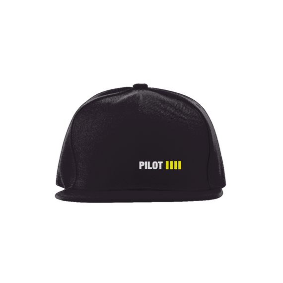 Boné Aviação - Pilot 4 Faixas