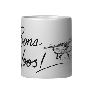 Nome do produto Caneca - Bons Voos