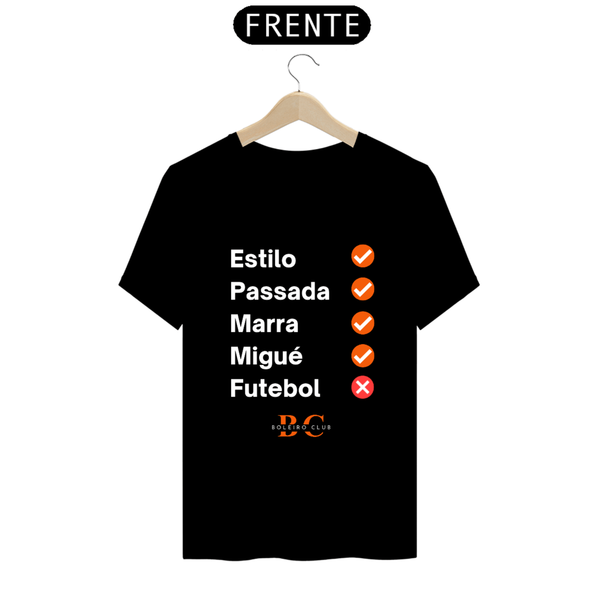 Nome do produto: Camiseta - Estilo, Passada, Futebol