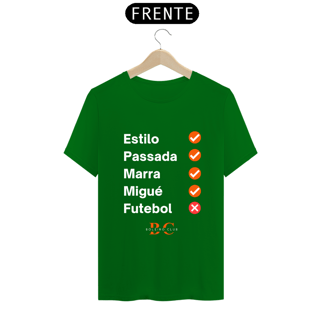 Nome do produto Camiseta - Estilo, Passada, Futebol