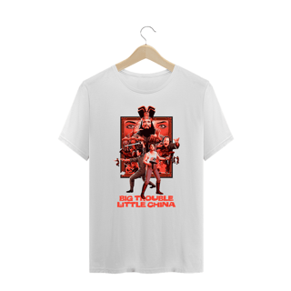 Nome do produto T-shirt Plus Size Os aventureiros de John Carpenter