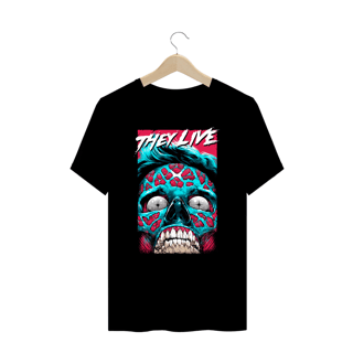 Nome do produto T-shirt Plus Size They Live