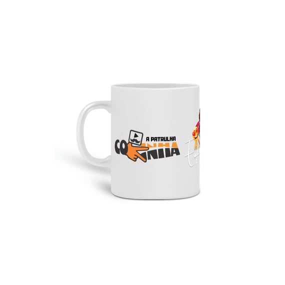 I LOVE PATRULHA DO COXINHA CANECA