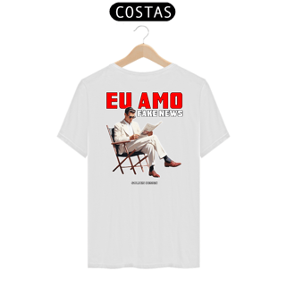Nome do produto Eu Amo Fake News Costas