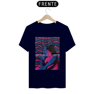 Nome do produto T-shirt Who Really Cares TV Girl