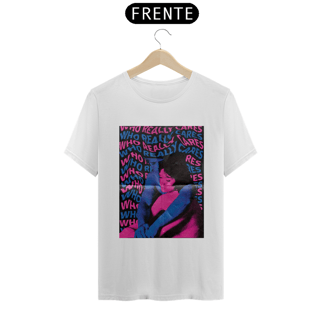 Nome do produto T-shirt Who Really Cares TV Girl