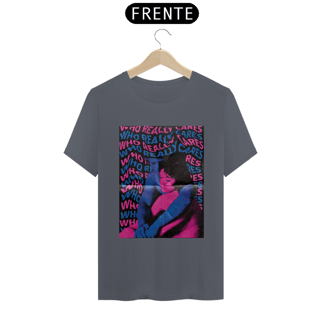 Nome do produto T-shirt Who Really Cares TV Girl