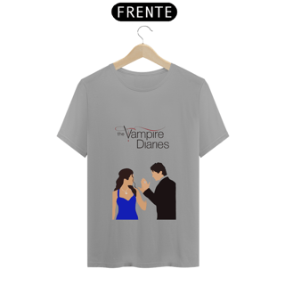 Nome do produto T-shirt The vampire diaries Elena e Damon