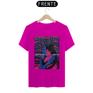 Nome do produto T-shirt Who Really Cares TV Girl