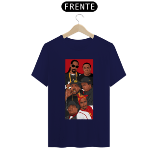 Nome do produto Camiseta grandes nomes do rap - Snoop Dog, 2pac