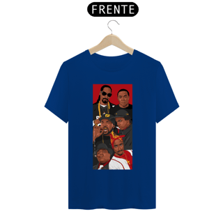 Nome do produto Camiseta grandes nomes do rap - Snoop Dog, 2pac