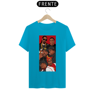 Nome do produto Camiseta grandes nomes do rap - Snoop Dog, 2pac