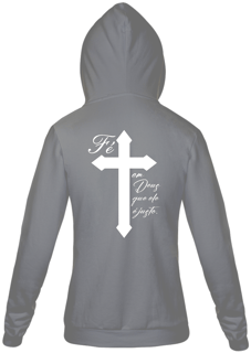 Nome do produto Moletom Fé em Deus que ele é justo