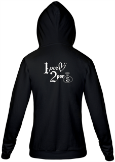 Nome do produto Moletom Um por amor dois por dinheiro