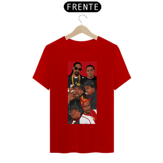 Nome do produto Camiseta grandes nomes do rap - Snoop Dog, 2pac