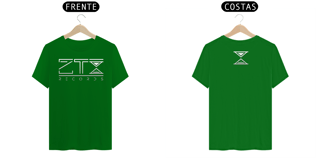 Nome do produto Camisa ZTX - Logo Branca