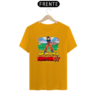 Nome do produtoCamiseta Dragon Ball me de a sua energia várias cores