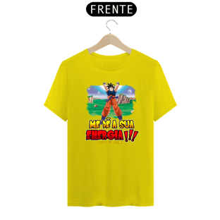 Nome do produtoCamiseta Dragon Ball me de a sua energia várias cores
