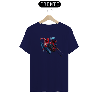 Nome do produtoCamiseta Spiderman 2 miles e Peter