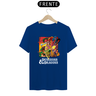 Nome do produtoCamiseta Caverna do Dragão logo branco varias cores
