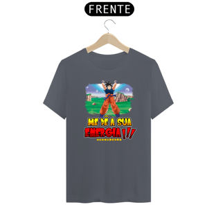 Nome do produtoCamiseta Dragon Ball me de a sua energia várias cores