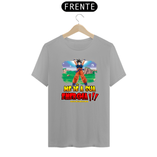 Nome do produtoCamiseta Dragon Ball me de a sua energia várias cores