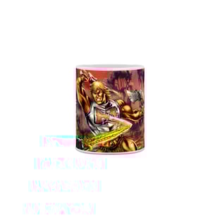 Nome do produtoCaneca He Man arte Ha Man Batle Armor