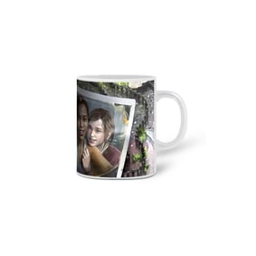 Caneca The Last of us Elie e Riley