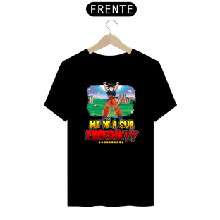 Nome do produtoCamiseta Dragon Ball me de a sua energia várias cores