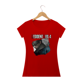 Camiseta Baby Long Resident Evil 4 Remake várias cores