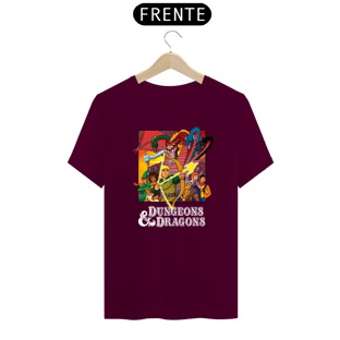 Nome do produtoCamiseta Caverna do Dragão logo branco varias cores