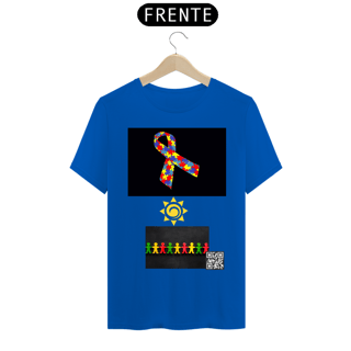 Nome do produto camiseta autismo com QRcode