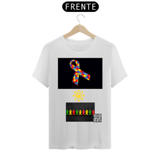 Nome do produto camiseta autismo com QRcode