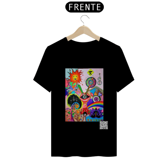 Camisa Rave 2  com QRcode