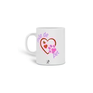 Nome do produto Caneca Mãe de Coração Pet