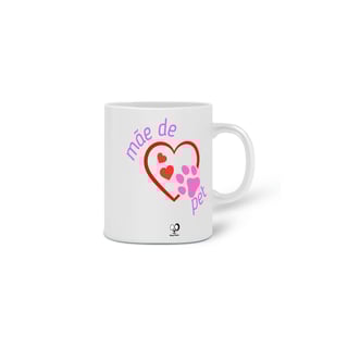 Nome do produto Caneca Mãe de Coração Pet
