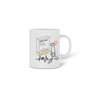 Nome do produto Caneca - Café e Dog