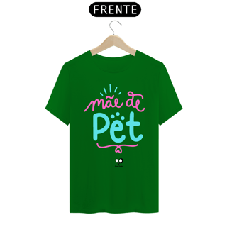 Nome do produto Camisa Unissex - Mãe de Pet Rosa & Azul