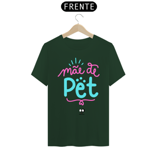 Nome do produto Camisa Unissex - Mãe de Pet Rosa & Azul