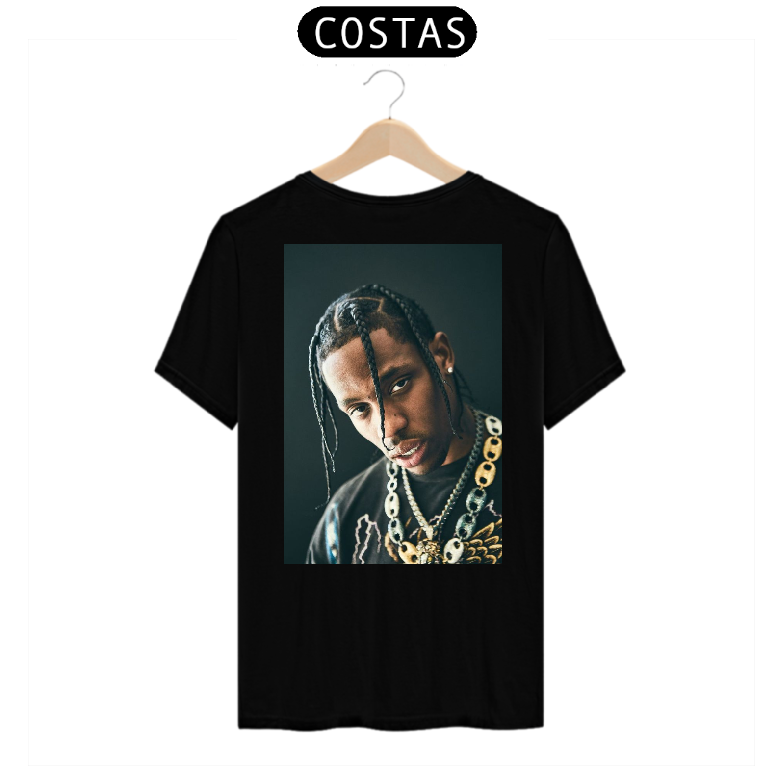 Camiseta Travis costas